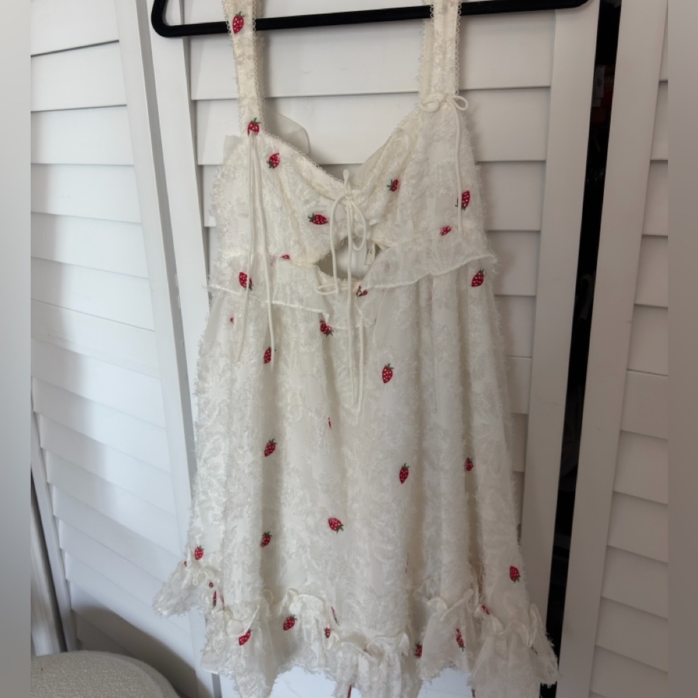 For Love And Lemons Strawberry Mini dress